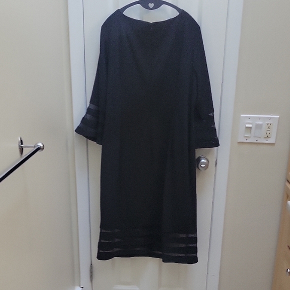 Calvin Klein Black Long Sleeve Dress - Picture 8 of 8